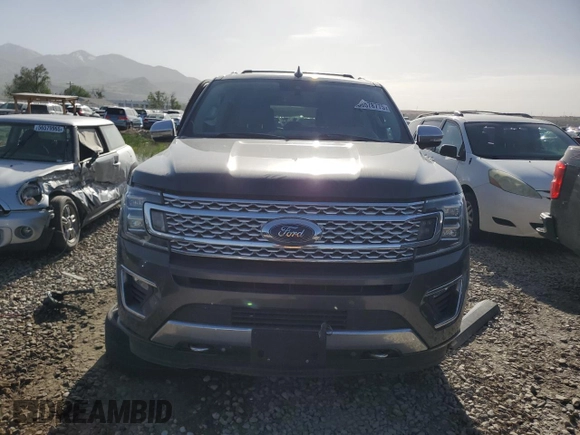2018 Ford Expedition Max Platinum with VIN 1FMJK1MTXJEA07269, listed as a Copart auction lot 56578775 with 119,004 mi miles and Salvage title. Bid and sale history available at DreamBid. Image 5.