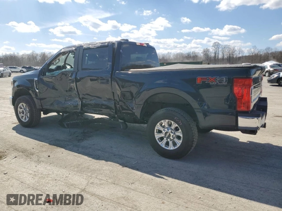 2021 Ford Super Duty F-250 SRW XL with VIN 1FT7W2BN3MEC29069, listed as a Copart auction lot 50493145 with 34,326 mi miles and Salvage Title. Bid and sale history available at carsss.com. Image 2.