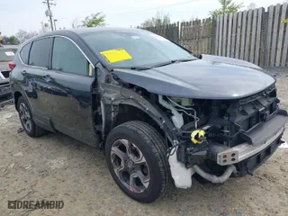 2018 Honda CR-V EX with VIN 7FARW2H57JE067364, listed as a IAAI auction lot 42005429 with 75,948 mi miles. Bid and sale history available at carsss.com. Image 1.