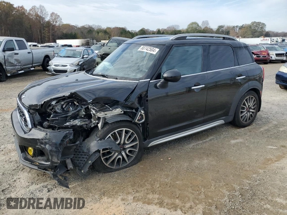 2017 MINI Countryman Cooper S with VIN WMZYT3C35H3B66139, listed as a Copart auction lot 80742504 with 134,555 mi miles and Salvage title. Bid and sale history available at DreamBid. Image 1.