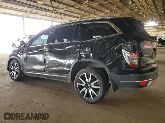 2021 Honda Pilot Touring 8-Passenger with VIN 5FNYF5H96MB007074, listed as a Copart auction lot 48806165 with Not Provided miles and Salvage Title. Bid and sale history available at DreamBid. Image 2.
