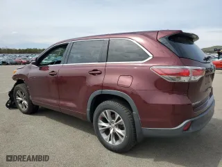 2015 Toyota Highlander LE with VIN 5TDBKRFH1FS108251, listed as a Copart auction lot 51426365 with 97,381 mi miles and Salvage Title. Bid and sale history available at carsss.com. Image 2.