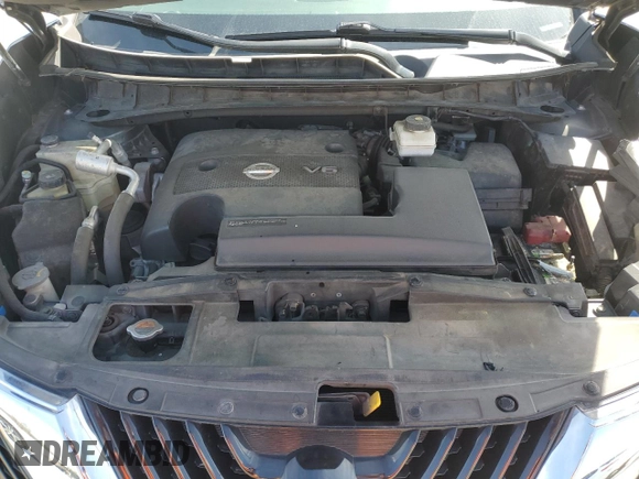 2016 Nissan Murano SV with VIN 5N1AZ2MG0GN169702, listed as a Copart auction lot 50303555 with 142,024 mi miles and Salvage Title. Bid and sale history available at carsss.com. Image 12.