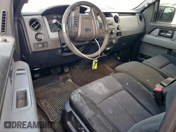 2014 Ford F-150 XL with VIN 1FTMF1CM5EKF53369, listed as a Copart auction lot 54539695 with 199,166 mi miles and Salvage title. Bid and sale history available at DreamBid. Image 8.