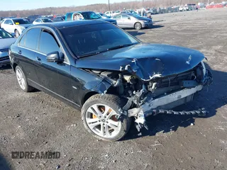 2012 Mercedes-Benz C-Class C 250 Sport with VIN WDDGF4HBXCA602662, listed as a IAAI auction lot 41811448 with 191,380 mi miles. Bid and sale history available at carsss.com. Image 1.