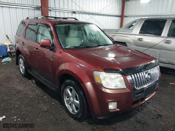 2010 Mercury Mariner Premier with VIN 4M2CN8HG9AKJ01231, listed as a IAAI auction lot 41868769 with 99,322 mi miles. Bid and sale history available at carsss.com. Image 1.