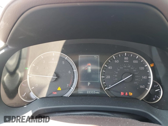 2020 Lexus RX 350 with VIN 2T2HZMDA5LC228598, listed as a Copart auction lot 62967175 with 22,333 mi miles and Salvage title. Bid and sale history available at DreamBid. Image 9.