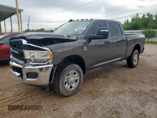 2024 Ram 2500 Tradesman с VIN 3C6UR5CL2RG119422, выставлен на аукционе Copart как лот 61642845 с пробегом 33 698 миль миль и Чистый • Clean title. История ставок и продаж доступна на DreamBid. Изображение 1.