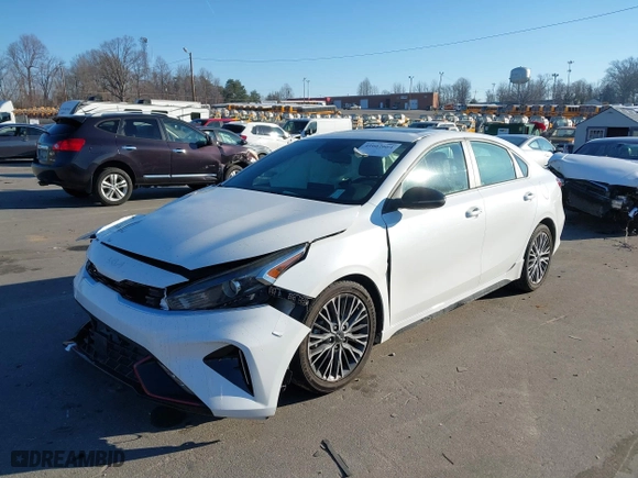 2022 Kia Forte GT-Line with VIN 3KPF54AD3NE444346, listed as a IAAI auction lot 41662664 with 78,070 mi miles. Bid and sale history available at carsss.com. Image 17.