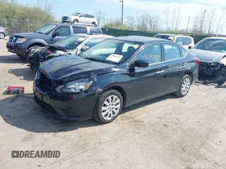 2017 Nissan Sentra S with VIN 3N1AB7AP7HY352757, listed as a IAAI auction lot 42090848 with 172,181 mi miles and . Bid and sale history available at carsss.com. Image 2.