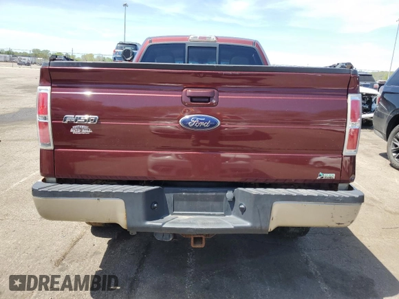 2010 Ford F-150 XL with VIN 1FTFW1EV1AFC15470, listed as a Copart auction lot 54729105 with Not Provided miles and Clean Title. Bid and sale history available at DreamBid. Image 6.