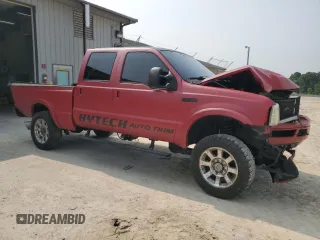 2005 Ford F-250 XL with VIN 1FTSW21P45EB41632, listed as a Copart auction lot 59676215 with 251,452 mi miles and Salvage title. Bid and sale history available at DreamBid. Image 4.