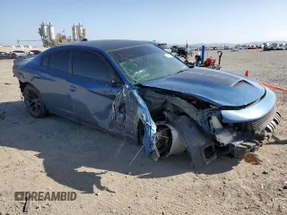 2021 Dodge Charger R/T z VIN 2C3CDXCTXMH668765, wystawiony jako Copart lot #54455175 z przebiegiem 41 019 mil mil oraz Szkoda całkowita • Salvage title. Historia ofert i sprzedaży dostępna na DreamBid. Obrazek 4.