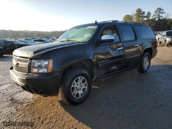 2007 Chevrolet Suburban LT with VIN 3GNFC16097G241714, listed as a Copart auction lot 42155195 with 307,414 mi miles and Salvage Title. Bid and sale history available at carsss.com. Image 1.