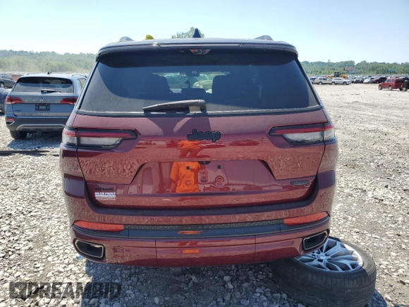 2024 Jeep Grand Cherokee Summit with VIN 1C4RJKET2R8578411, listed as a Copart auction lot 59039154 with Not provided miles and Salvage title. Bid and sale history available at DreamBid. Image 6.