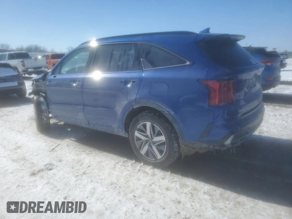 2023 Kia Sorento S with VIN 5XYRL4LC4PG232696, listed as a Copart auction lot 45244965 with 9,551 mi miles and Salvage Title. Bid and sale history available at DreamBid. Image 2.