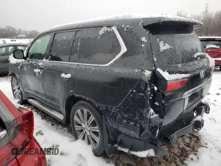 2017 Lexus LX with VIN JTJHY7AXXH4233059, listed as a Copart auction lot 36960094 with 69,214 mi miles and Salvage Title. Bid and sale history available at carsss.com. Image 2.