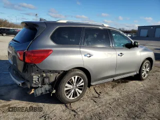 2020 Nissan Pathfinder SL with VIN 5N1DR2CNXLC589387, listed as a Copart auction lot 86280944 with 97,037 mi miles and Salvage title. Bid and sale history available at DreamBid. Image 3.