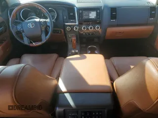 2019 Toyota Sequoia Platinum with VIN 5TDDY5G17KS166005, listed as a Copart auction lot 47090395 with 90,899 mi miles and Salvage Title. Bid and sale history available at carsss.com. Image 8.