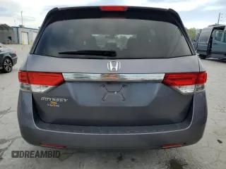 2015 Honda Odyssey EX-L with VIN 5FNRL5H64FB089909, listed as a Copart auction lot 53192035 with 174,909 mi miles and Salvage Title. Bid and sale history available at DreamBid. Image 6.