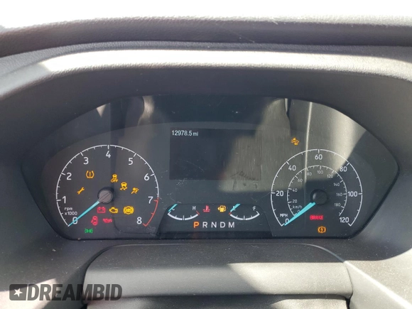 2023 Ford Transit Cargo with VIN 1FTBR1Y84PKA51644, listed as a Copart auction lot 54068155 with 12,978 mi miles and Clean Title. Bid and sale history available at DreamBid. Image 9.