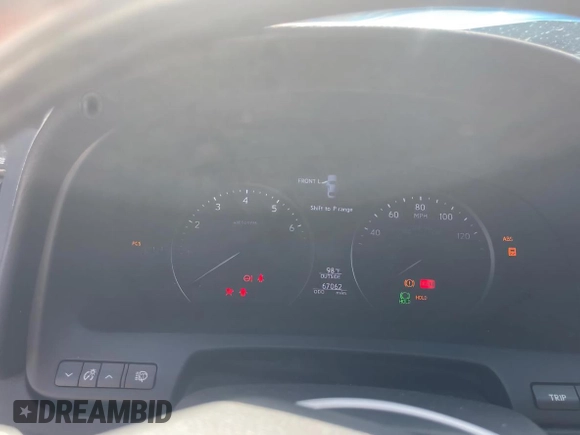 2017 Lexus LS 460 with VIN JTHBL5EFXH5145375, listed as a Copart auction lot 60652145 with 67,062 mi miles and Salvage title. Bid and sale history available at DreamBid. Image 9.