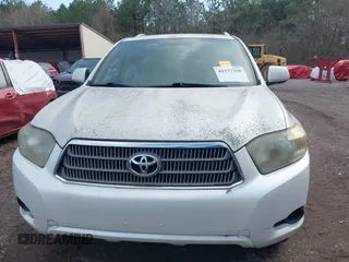 2009 Toyota Highlander Hybrid with VIN JTEEW41A192031712, listed as a IAAI auction lot 41577398 with 126,805 mi miles. Bid and sale history available at carsss.com. Image 6.