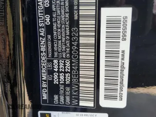2021 Mercedes-Benz C 300 с VIN W1KWJ8EB4MG094323, выставлен на аукционе Copart как лот 71461314 с пробегом 45 782 миль миль и Списание • Salvage title. История ставок и продаж доступна на DreamBid. Изображение 12.
