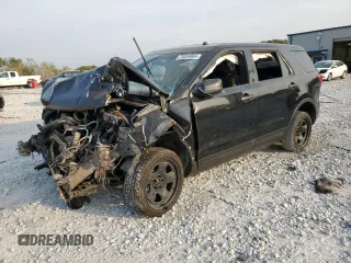 2016 Ford Utility Police Interceptor with VIN 1FM5K8ARXGGA72073, listed as a Copart auction lot 75354664 with 0 mi miles and Clean Title. Bid and sale history available at carsss.com. Image 1.