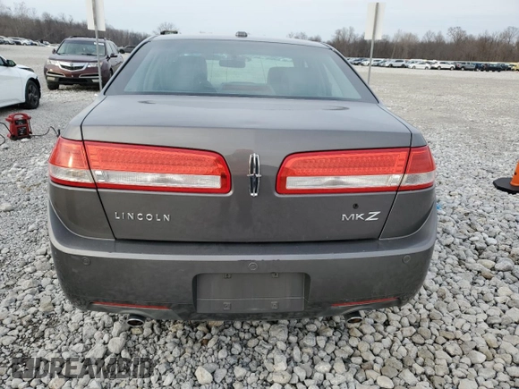 2012 Lincoln MKZ with VIN 3LNHL2GC7CR808710, listed as a Copart auction lot 45540355 with 128,774 mi miles and Salvage Title. Bid and sale history available at DreamBid. Image 6.