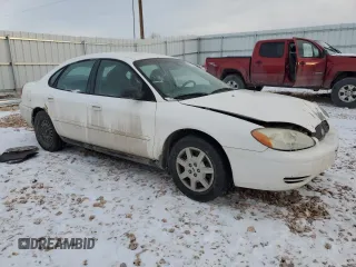 2006 Ford Taurus SE with VIN 1FAFP532X6A262312, listed as a Copart auction lot 43876355 with 88,176 mi miles and Clean Title. Bid and sale history available at DreamBid. Image 4.