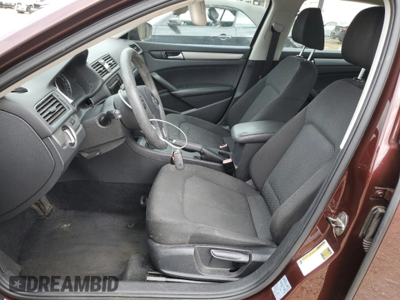 2014 Volkswagen Passat S with VIN 1VWAP7A30EC001976, listed as a Copart auction lot 49905115 with 156,022 mi miles and Salvage title. Bid and sale history available at DreamBid. Image 7.