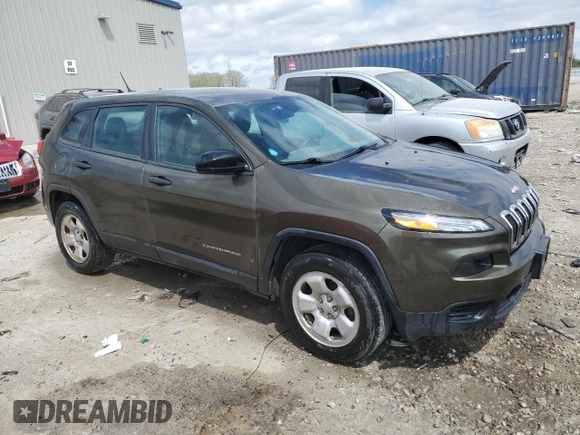 2016 Jeep Cherokee Altitude with VIN 1C4PJMAB6GW153797, listed as a Copart auction lot 56411505 with 253,304 mi miles and Non repairable. Bid and sale history available at DreamBid. Image 4.