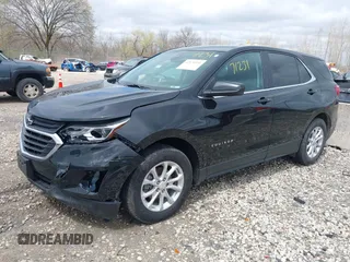 2021 Chevrolet Equinox LT with VIN 3GNAXUEV7ML336725, listed as a IAAI auction lot 42171231 with 105,228 mi miles and . Bid and sale history available at DreamBid. Image 17.