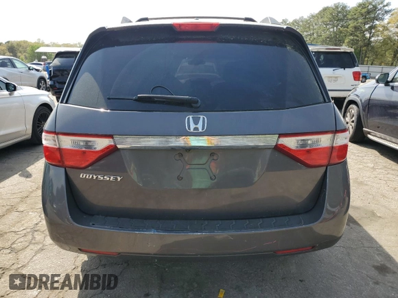 2011 Honda Odyssey EX-L with VIN 5FNRL5H63BB067278, listed as a Copart auction lot 51147855 with 240,414 mi miles and Salvage Title. Bid and sale history available at DreamBid. Image 6.