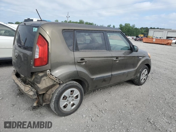 2013 Kia Soul with VIN KNDJT2A55D7515347, listed as a Copart auction lot 54584935 with 130,830 mi miles and Salvage Title. Bid and sale history available at DreamBid. Image 3.
