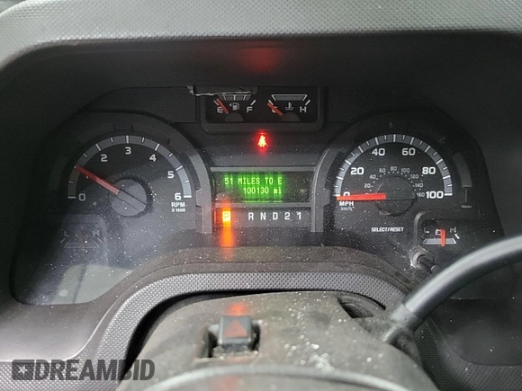 2010 Ford Econoline Cargo Commercial with VIN 1FTNE2EL2ADA10318, listed as a IAAI auction lot 42149962 with 100,130 mi miles and . Bid and sale history available at DreamBid. Image 1.