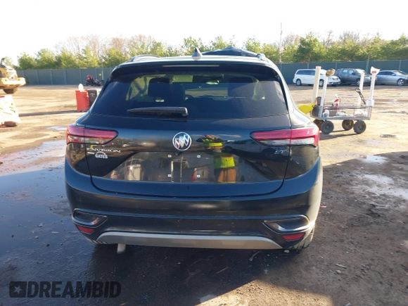 2021 Buick Envision Essence with VIN LRBFZPR49MD083598, listed as a IAAI auction lot 40905743 with 48,845 mi miles and . Bid and sale history available at DreamBid. Image 17.