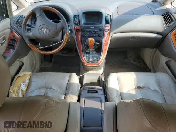 2002 Lexus RX 300 z VIN JTJHF10U020279184, wystawiony jako Copart lot #47606365 z przebiegiem 468 431 mil mil oraz Tytuł czysty. Historia ofert i sprzedaży dostępna na DreamBid. Obrazek 8.