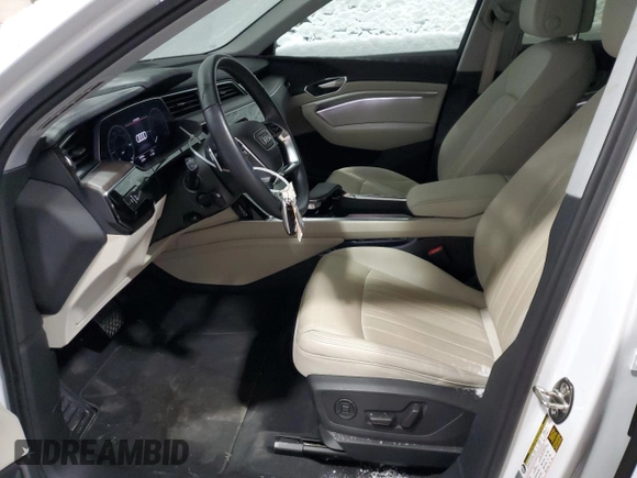 2021 Audi e-tron Premium Plus с VIN WA1LAAGE9MB003971, выставлен на аукционе Copart как лот 45421695 с пробегом 19 940 миль миль и Списание • Salvage title. История ставок и продаж доступна на DreamBid. Изображение 7.