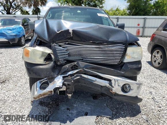 2006 Ford F-150 XLT with VIN 1FTPX12566FA61707, listed as a Copart auction lot 62223845 with 150,056 mi miles and Salvage title. Bid and sale history available at DreamBid. Image 5.