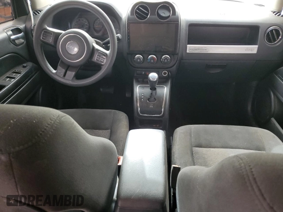 2016 Jeep Compass Sport with VIN 1C4NJCBA2GD525400, listed as a Copart auction lot 51440685 with 163,830 mi miles and Salvage title. Bid and sale history available at DreamBid. Image 8.