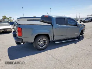 2020 Chevrolet Colorado 2WD LT with VIN 1GCGSCEN0L1110706, listed as a Copart auction lot 62019685 with 57,851 mi miles and Salvage title. Bid and sale history available at DreamBid. Image 3.