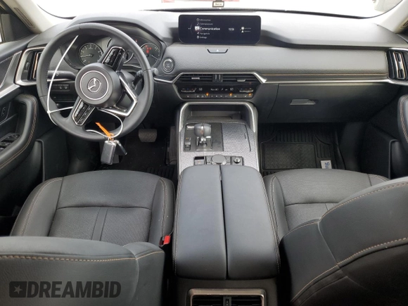 2024 Mazda CX-90 Preferred Plus with VIN JM3KKCHD4R1165169, listed as a Copart auction lot 47855215 with 6,677 mi miles and Salvage Title. Bid and sale history available at DreamBid. Image 8.