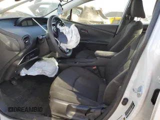 2022 Toyota Prius L Eco with VIN JTDKAMFU3N3166378, listed as a Copart auction lot 50728235 with 131,110 mi miles and Salvage Title. Bid and sale history available at carsss.com. Image 7.