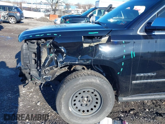 2019 GMC Yukon Denali with VIN 1GKS2CKJ8KR104796, listed as a IAAI auction lot 41843188 with 91,340 mi miles. Bid and sale history available at carsss.com. Image 18.