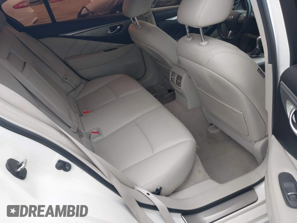 2015 Infiniti Q50 Premium with VIN JN1BV7AP6FM342619, listed as a IAAI auction lot 41871222 with 162,873 mi miles. Bid and sale history available at carsss.com. Image 8.