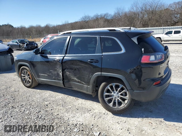 2020 Jeep Cherokee Latitude Plus with VIN 1C4PJLLBXLD525512, listed as a Copart auction lot 43644995 with 63,342 mi miles and Salvage Title. Bid and sale history available at carsss.com. Image 2.