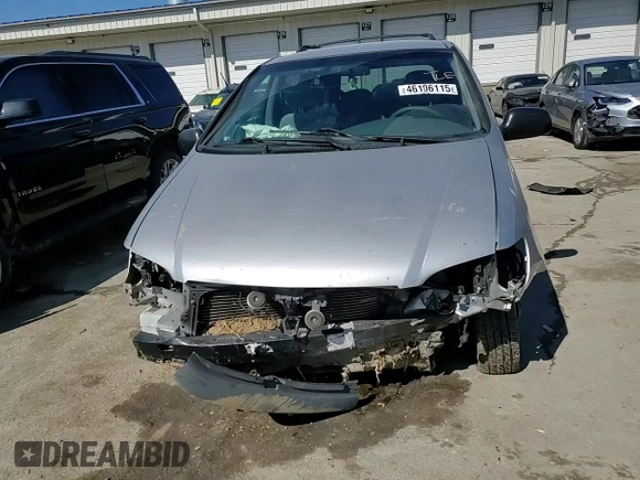 2002 Toyota Sienna CE with VIN 4T3ZF19C32U414347, listed as a Copart auction lot 46106115 with 268,713 mi miles and Salvage Title. Bid and sale history available at carsss.com. Image 12.