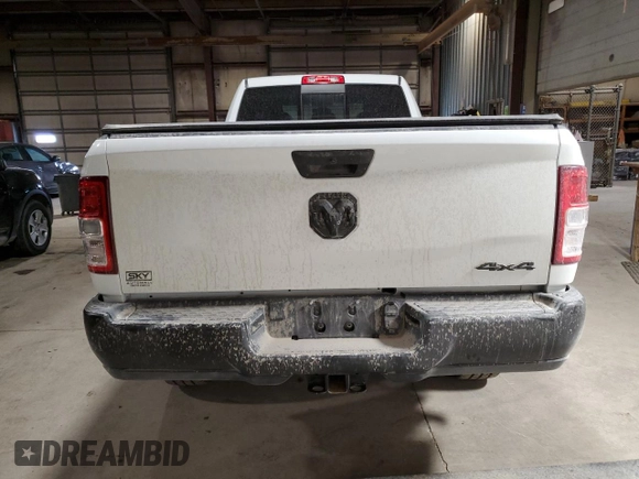 2024 Ram 2500 Tradesman with VIN 3C6UR5HL6RG328526, listed as a Copart auction lot 53065585 with 4,641 mi miles and Salvage title. Bid and sale history available at DreamBid. Image 6.